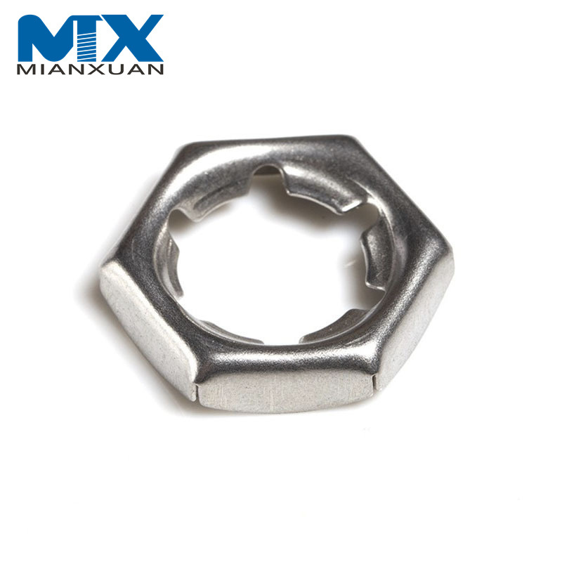 Stainless Steel Hex Counter Nut DIN7967 M6-M48 Hex Self-Locking Counter Nut
