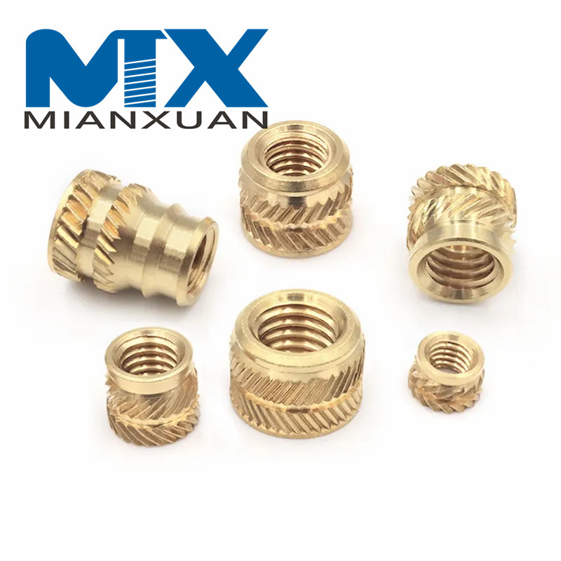 Insert Knurled Nuts Brass Hot Melt Inset Nuts