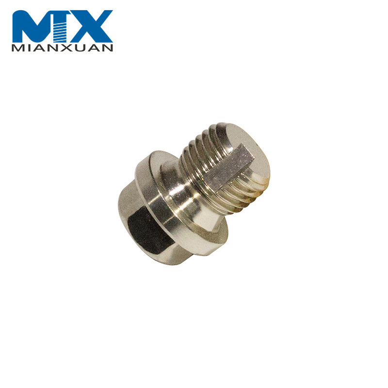 DIN 5586 Locking Screws with Collar and Vent for Compressed Air Equipment in Rail Vehicles