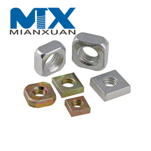 Square Nut Steel Zinc Metric Size M5 M6 M8 M10 DIN557