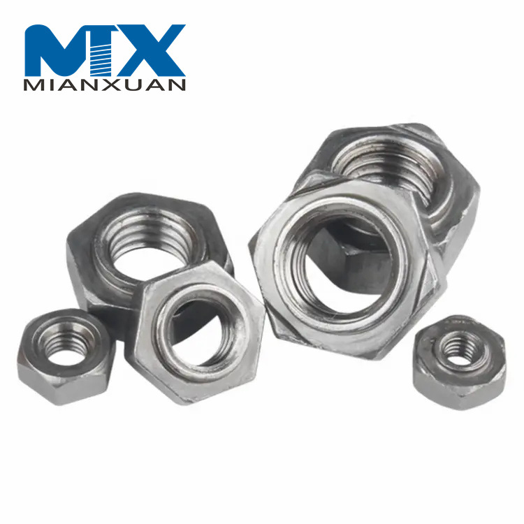 Nuts Locking Stainless Steel Hexagon Nuts