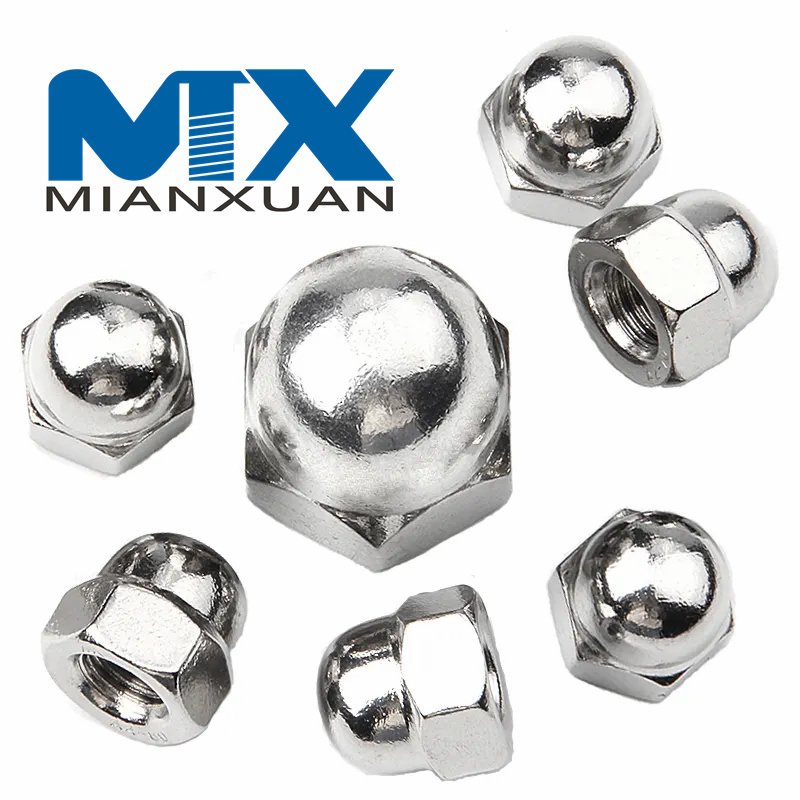Tuercas de cubierta hexagonales de productos en efectivo de alta calidad