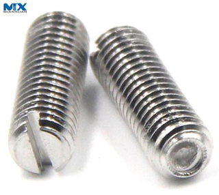 Slotted Set Screws with Cup Piont