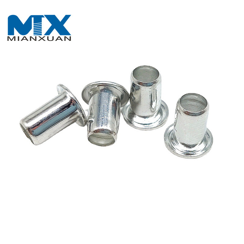 Copper Plated Flat Round Head Solid Rivet DIN7338
