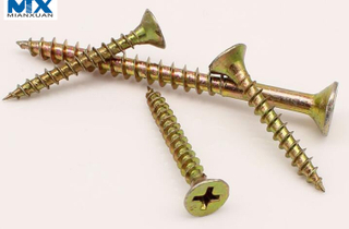 Chipboard Screws Double Countersunk Head for Construction