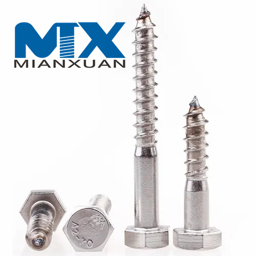 Hex Head Stainless Lag Bolts Cartons