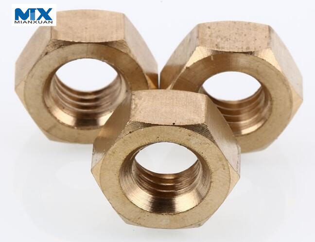Brass Hex Nuts for Construction