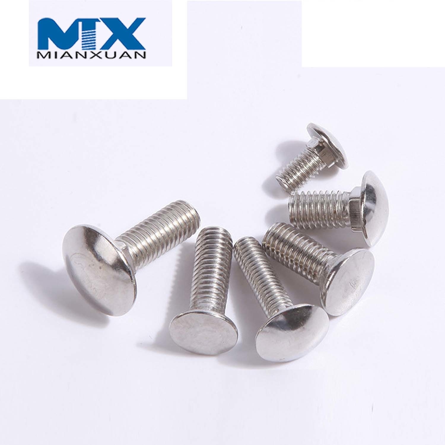 GB12 Carriage Bolt Stainless Steel