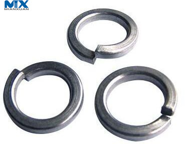 Spring Lock Washers, with Square Ends -B Type