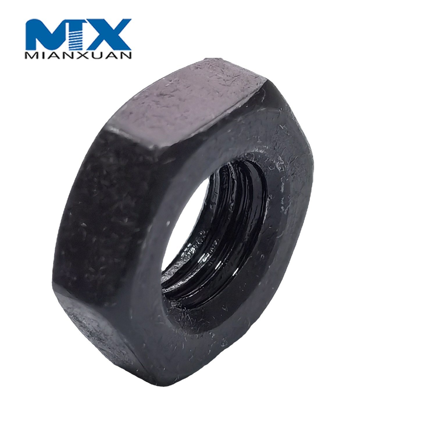 ISO4032 Hex Nut Carbon Steel Standard Manufacturer Black Zinc