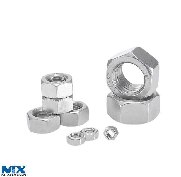 Stainless Steel Hex Heavy Nuts B8/B8m