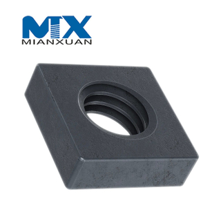 Carbon Steel 4.8 8.8 10.9 12.9 Mild Steel Square Nut DIN 562 557 Squarenut DIN557 DIN562 M3 M4 M5 M6 M8 HDG Hot DIP Galvanized