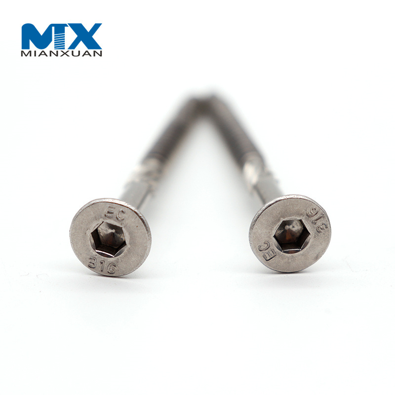 Low Price Stainless Steel Pin-in-Torx Flat Head Security Screws
