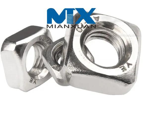Stainless Steel Square Weld Nut DIN928