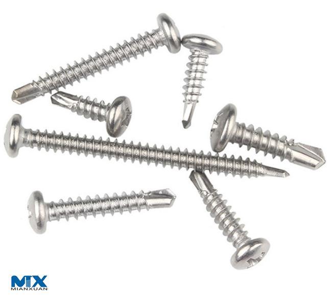 Cross Round Head Drilling Screws or Tapping Screw