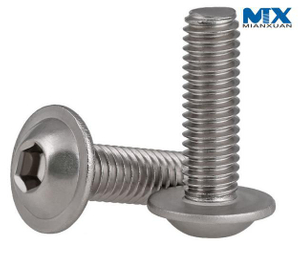 Stainless Steel Hexagon Socket Button Head Screws with Collar