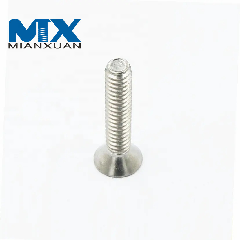 Cross Recessed Phillips Head Csk Head Flat Head Machine Screw Bolt
