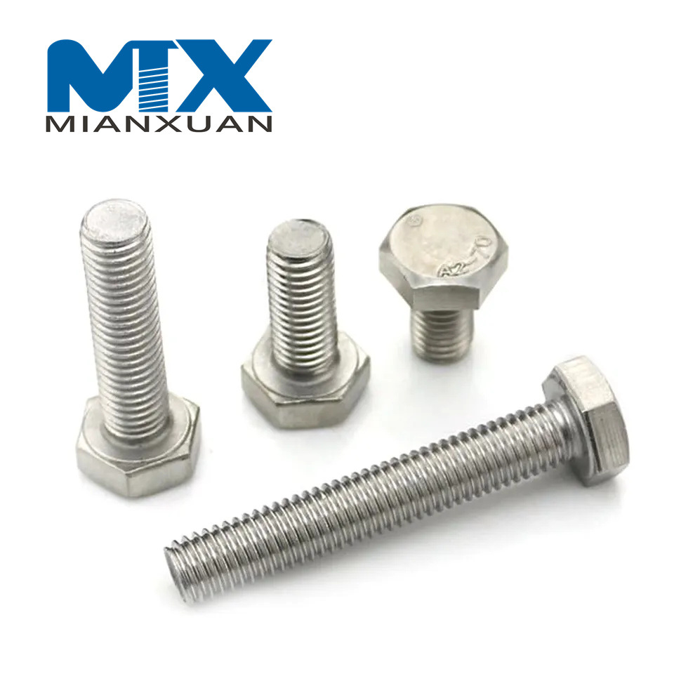 Hex Head Bolts Stainless Steel Bolts