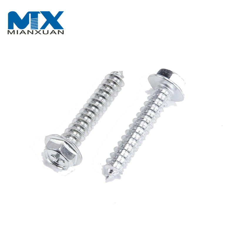 Competitive Price Factory Directly Stainless Steel Hex Washer Head Flange DIN6928 Self Tapping Screw