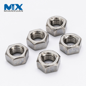 DIN980 Hexagon Self Locking Nut DIN980 Metal Prevailing Tourgue Carbon Stainless Steel
