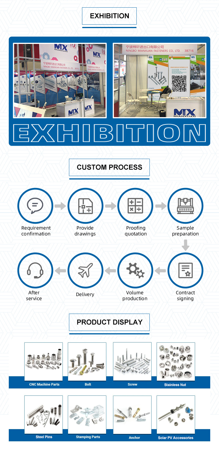 Tornillos especiales largos con hueco para pH