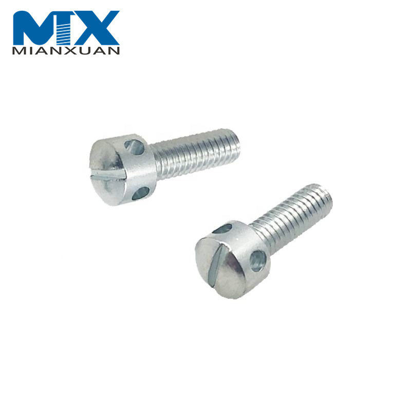 DIN404 DIN404 Metric Thread Slotted Cylinder Head Capstan Sealing Screw