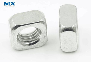 Square Nuts for Construction and Furniture