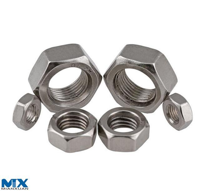 Stainless Steel Hex Nuts for Construction