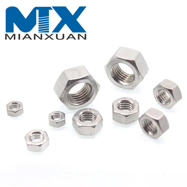 Stainless Steel SS304 SS316 Hex Nut