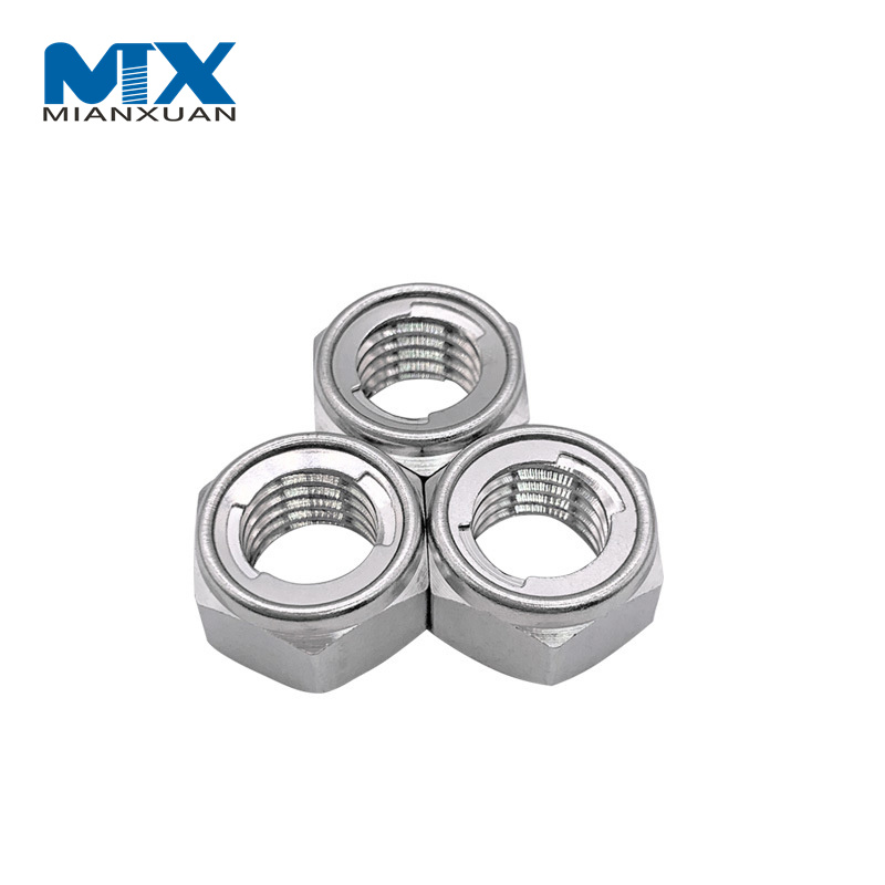 DIN980m All Metal Insert Prevailing Torque Type Hexagon Self Lock Nuts
