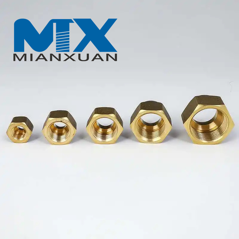 High Quality Metric Brass Flare Fitting Nut Air Conditioner Flare Nut