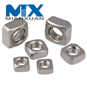 A2-70 Ss Stainless Steel SS304 Square Nut DIN557