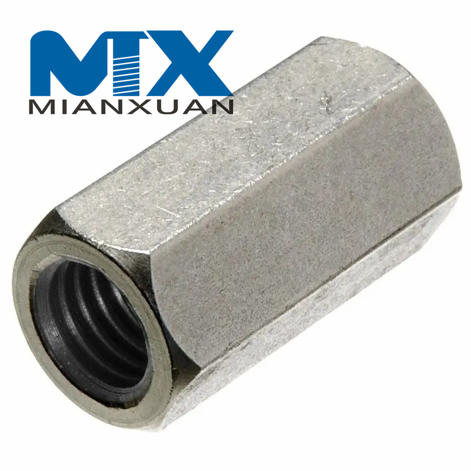 Long Hex Square Round Coupling Nut Acme Nuts